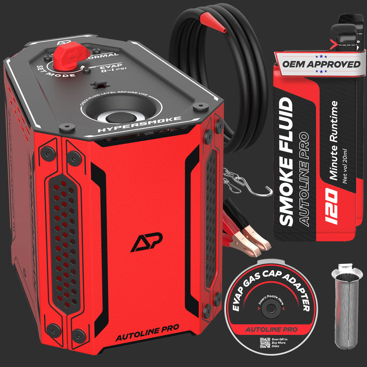 HyperSmoke™ Automotive Smoke Machine AutoLine Pro +EVAP Gas Cap 