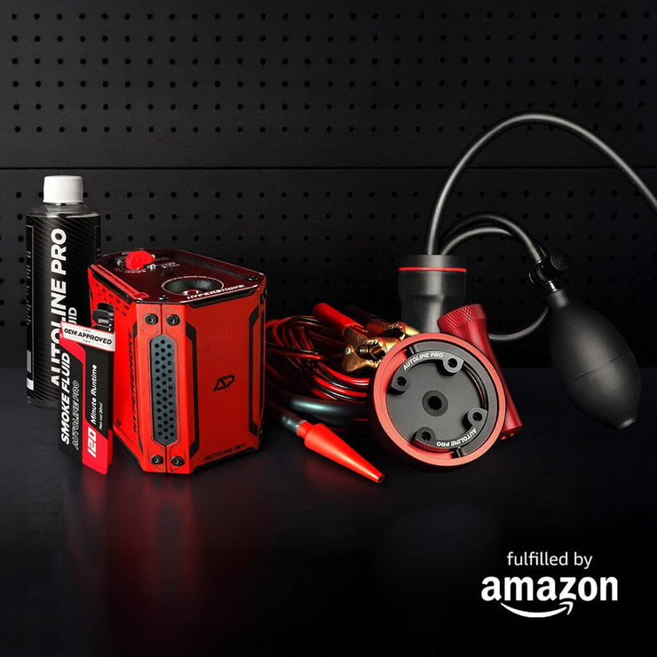 HyperSmoke™ Automotive Smoke Machine Automotive Smoke Machine Leak Detector AutoLine Pro Premium Kit (Bladder Adapter + Industrial Gas Cap + Fluid) |variants:premium-adapters