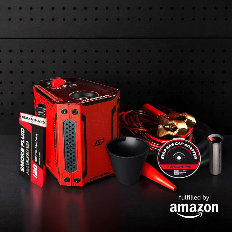 HyperSmoke™ Automotive Smoke Machine Automotive Smoke Machine Leak Detector AutoLine Pro Standard Kit (Gas Cap + Cone) |variants:standard-adapters