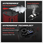 Hypersmoke Ultra Premium Bundle Automotive Smoke Machine Leak Detector AutoLine Pro 