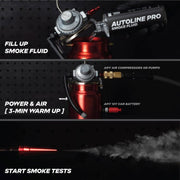 Shop Series Bundle | Includes Popular Adapters Automotive Smoke Machine Leak Detector AutoLine Pro 